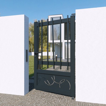 DESTOCKAGE Portillon Kansas Standard Blanc