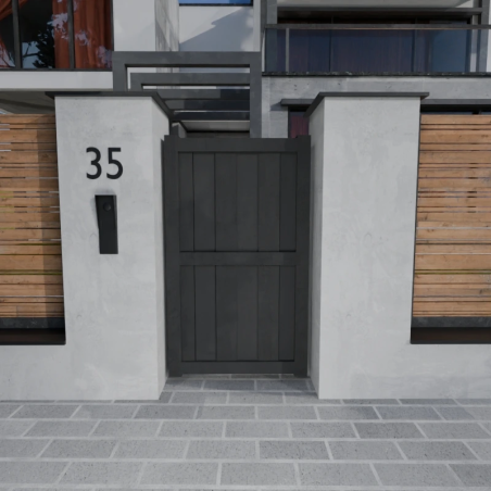 Portillon Moldavite Aluminium Standard Gris