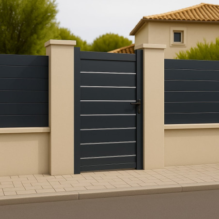 Portillon Encelade Aluminium Sur Mesure