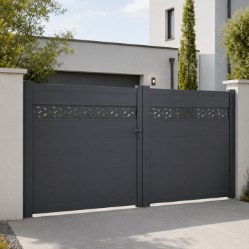 Portail Mercure aluminium Battant Standard