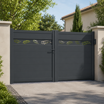 Portail Mimas aluminium Battant Standard