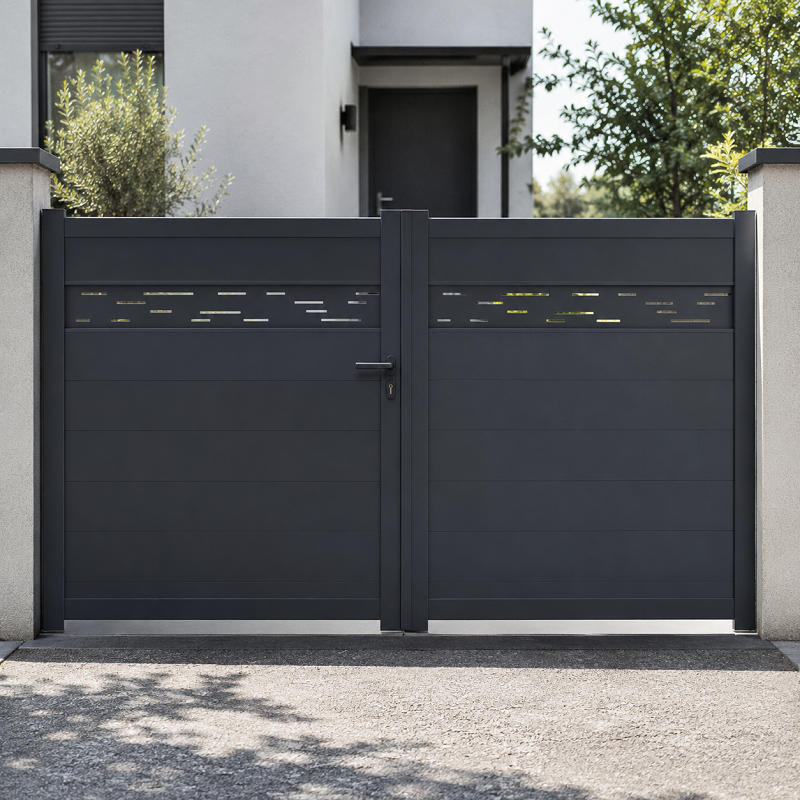 Portail Uranus aluminium Battant Standard