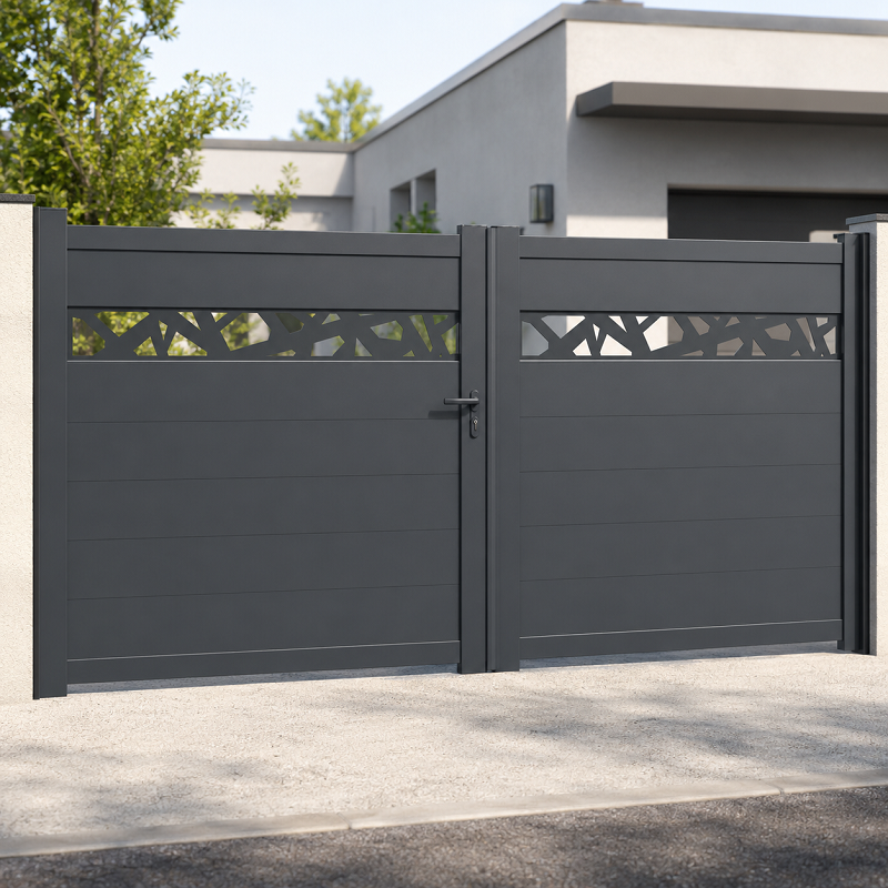 Portail Phobos aluminium Battant Standard
