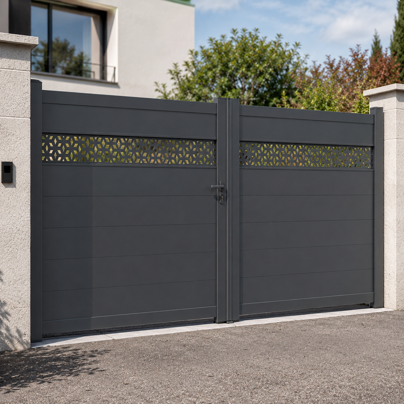 Portail Oberon aluminium Battant Standard
