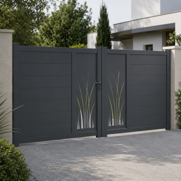 Portail Saturne aluminium Battant Standard