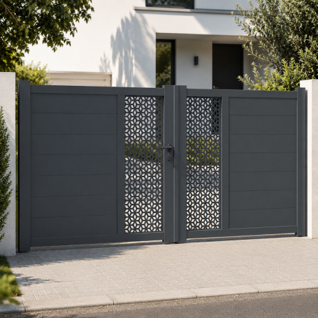 Portail Titania aluminium Battant Standard
