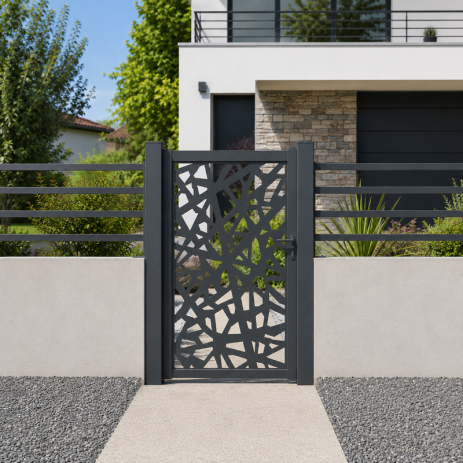 Portillon Deimos aluminium Sur Mesure