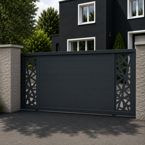 Portail Deimos aluminium Coulissant Sur Mesure
