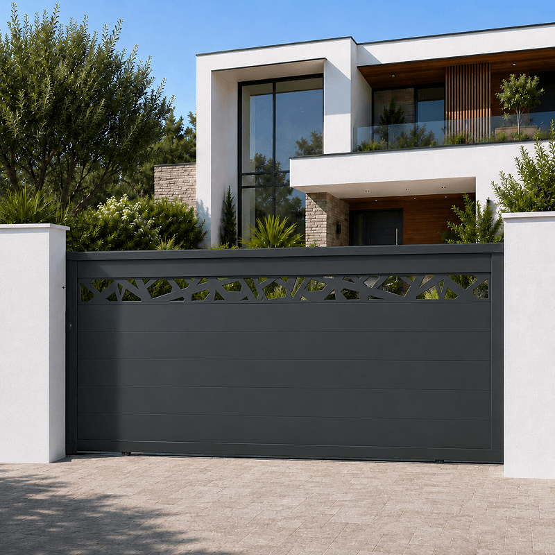 Portail Phobos aluminium Coulissant Sur Mesure