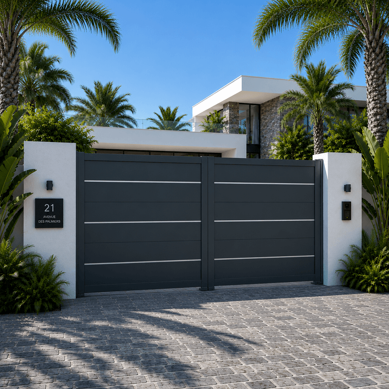 Portail Taureau Battant Sur Mesure