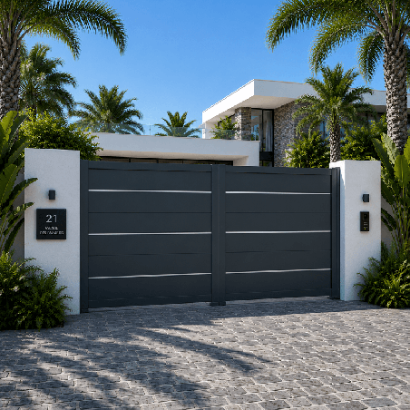 Portail Taureau Battant Sur Mesure