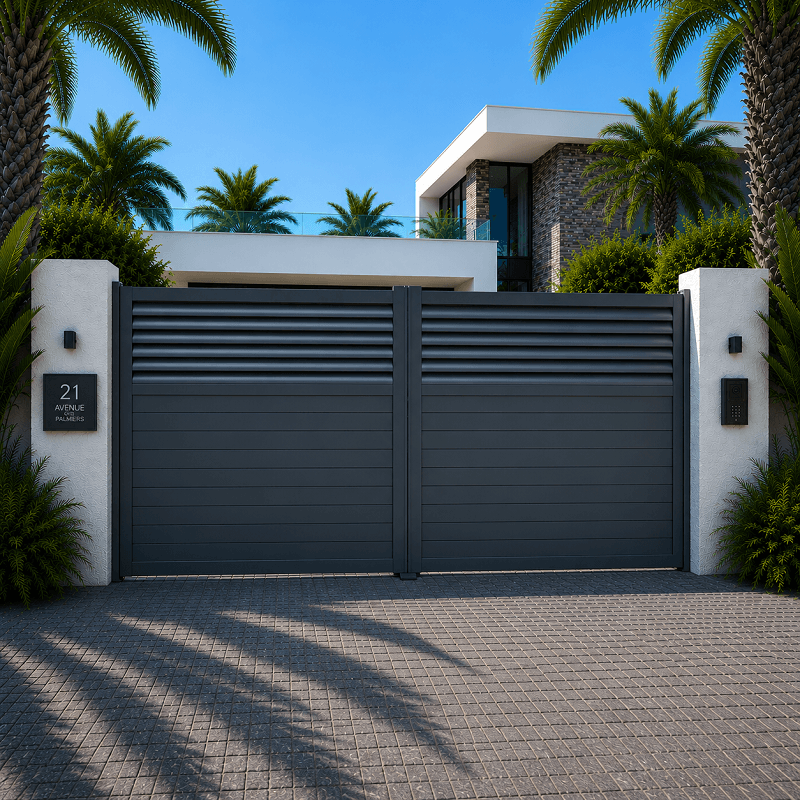Portail Capricorne Battant Sur Mesure