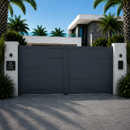 Portail Sagittaire Battant Sur Mesure