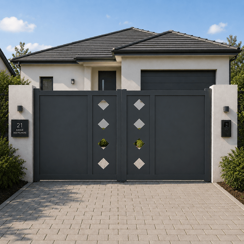 Portail Colombe Battant Sur Mesure