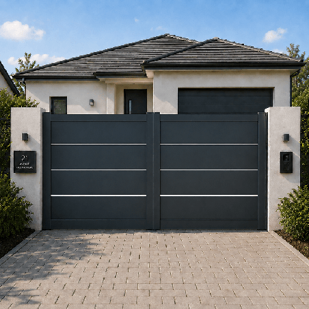 Portail Couronne Australe Battant Sur Mesure