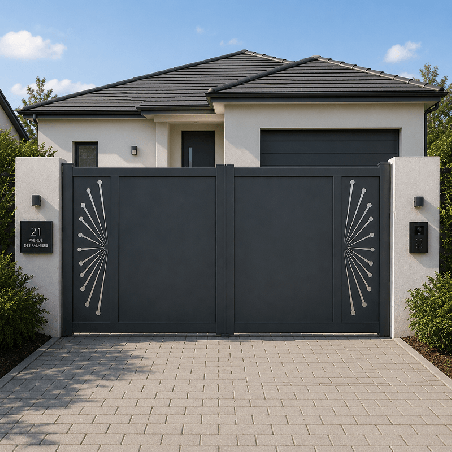 Portail Colombe INVERSÉ Battant Sur Mesure