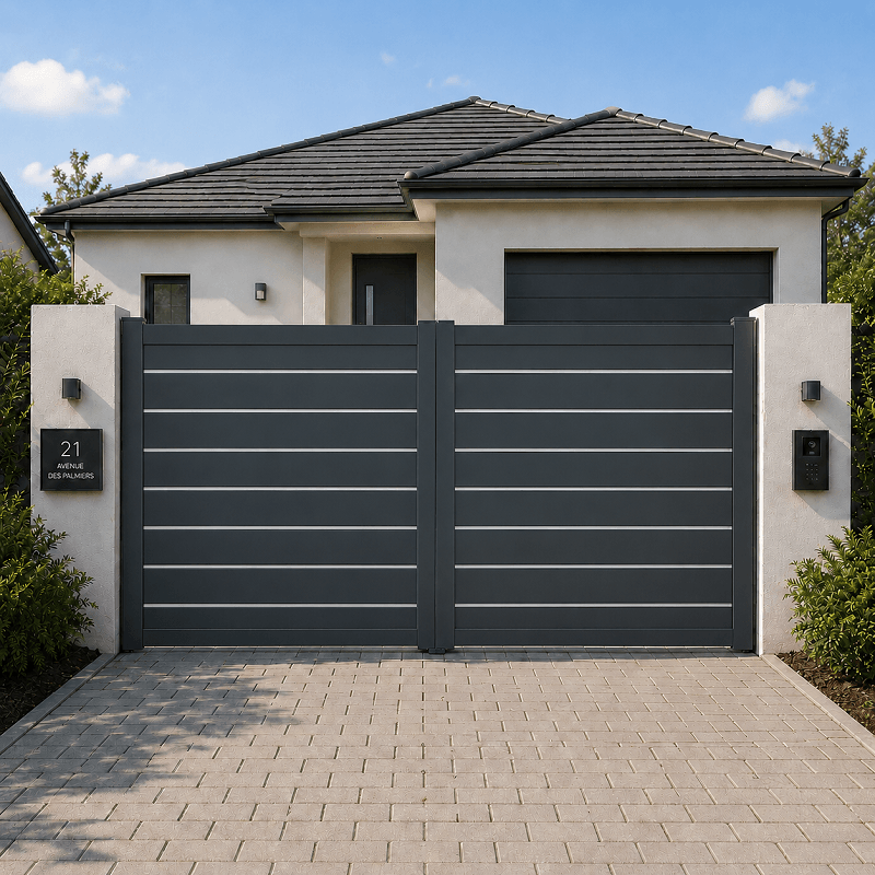 Portail Petite Ourse Battant Sur Mesure