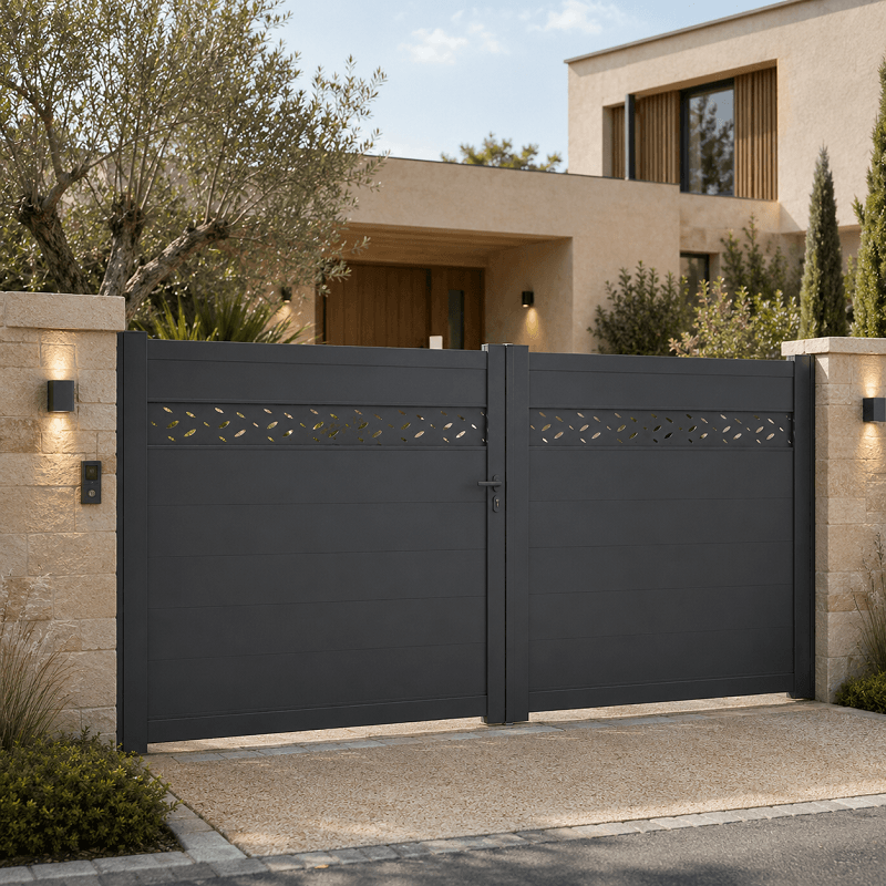Portail Mercure aluminium Battant Standard