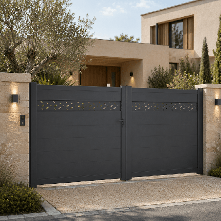 Portail Mercure aluminium Battant Standard