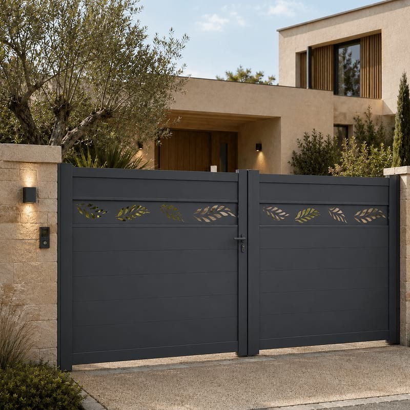 Portail Mimas aluminium Battant Standard
