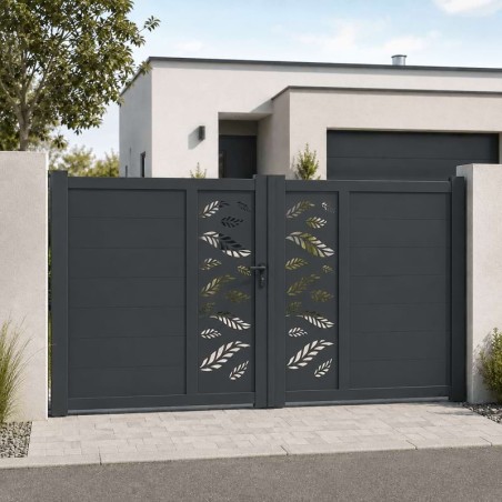 Portail Neptune aluminium Battant Standard