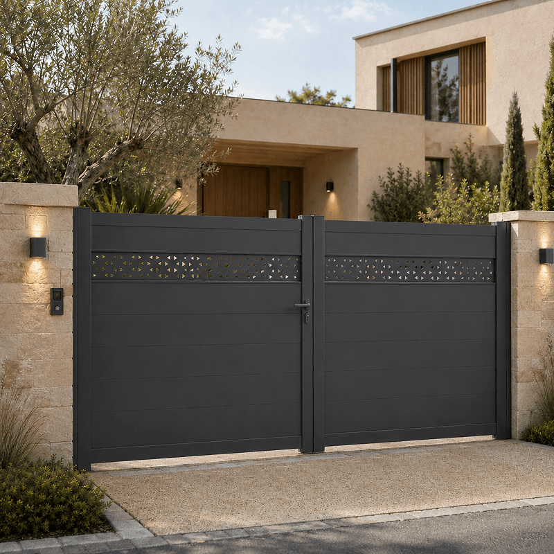 Portail Titan aluminium Battant Standard