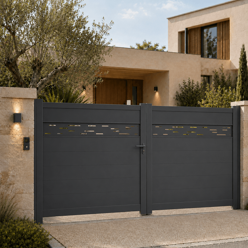 Portail Uranus aluminium Battant Standard