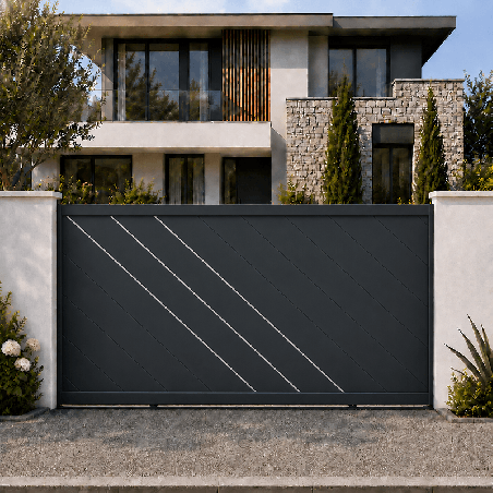 Portail Dragon Coulissant Sur Mesure