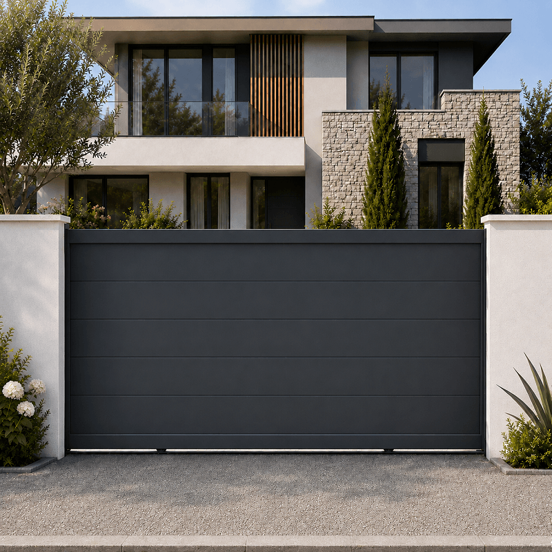 Portail Sagittaire Coulissant Sur Mesure
