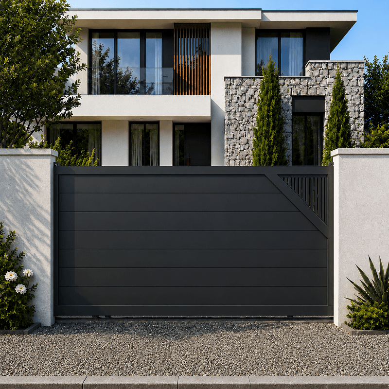 Portail Chien Coulissant Sur Mesure
