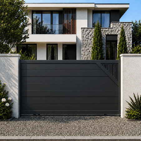 Portail Chien Coulissant Sur Mesure