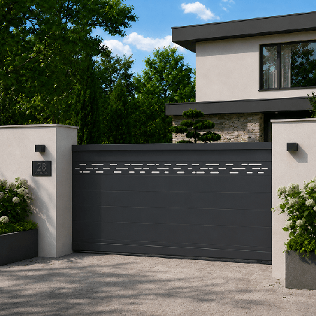 Portail Triton aluminium Coulissant Standard