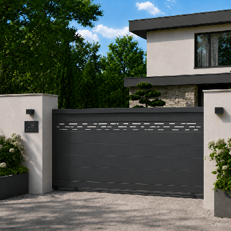 Portail Uranus aluminium Coulissant Standard