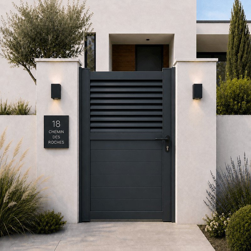 Portillon Capricorne Aluminium Sur Mesure