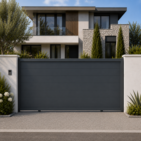 Portail Loup Coulissant Sur Mesure