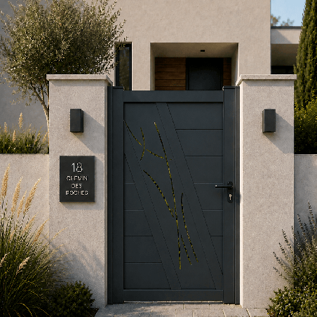 Portillon Bouvier Aluminium Sur Mesure