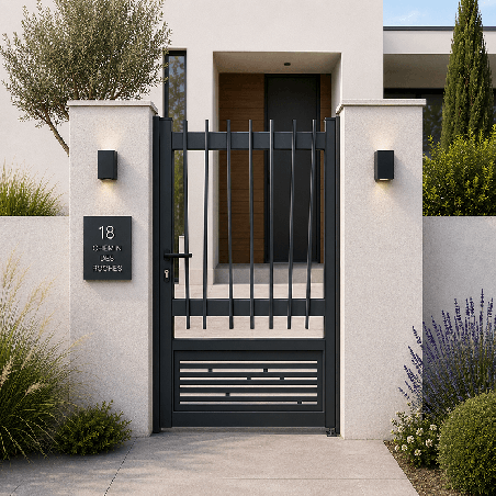 Portillon Autel Aluminium Sur Mesure