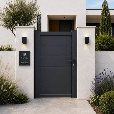 Portillon Sagittaire Aluminium Sur Mesure