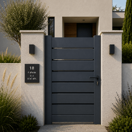 Portillon Hydre Aluminium Sur Mesure