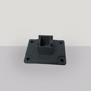 Sapata de Chão para Montante de 80x43 mm
