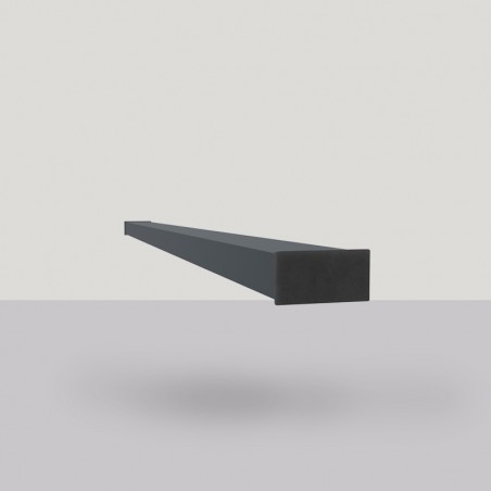 Cache Crémaillère pour Portail Coulissant Standard 4340 mm Recoupable