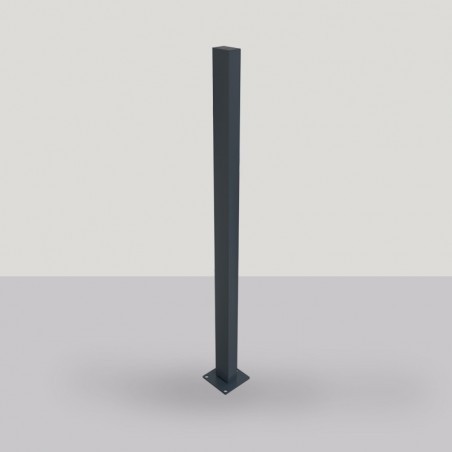 Poteau pour Grillage Rigide Soudé 60x40 mm Hauteur 2350mm