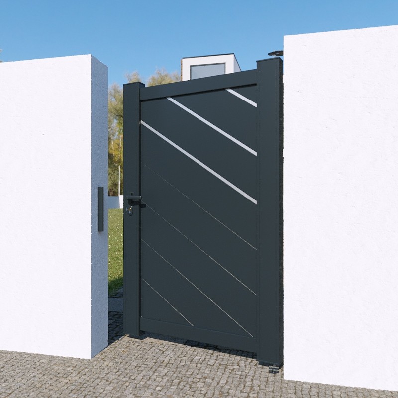 Portillon Dragon Aluminium Sur Mesure