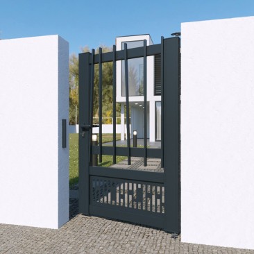 Portillon Autel Aluminium Sur Mesure