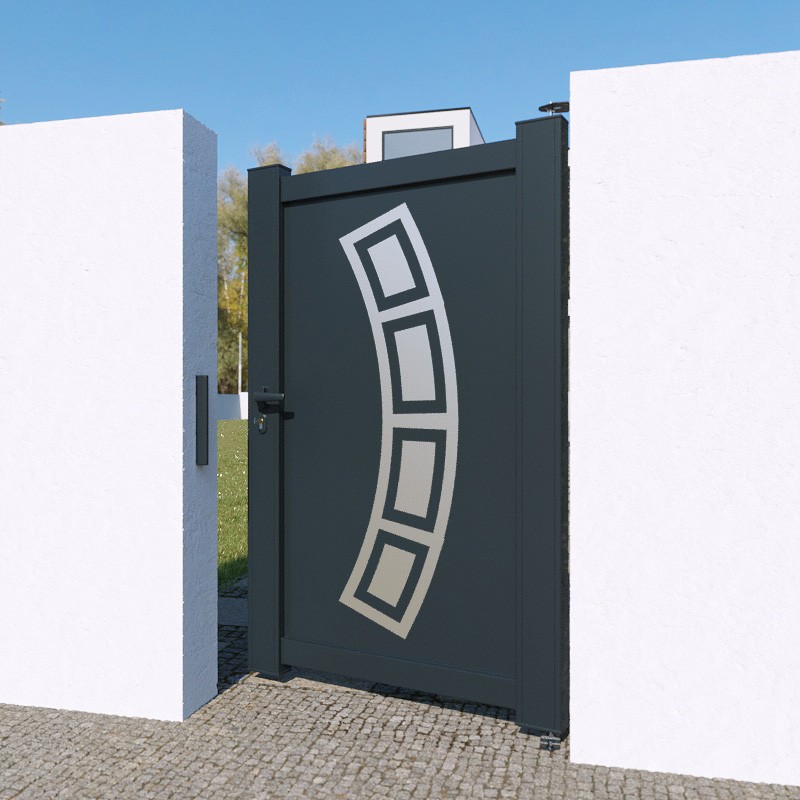 Portillon Serpent Aluminium Sur Mesure