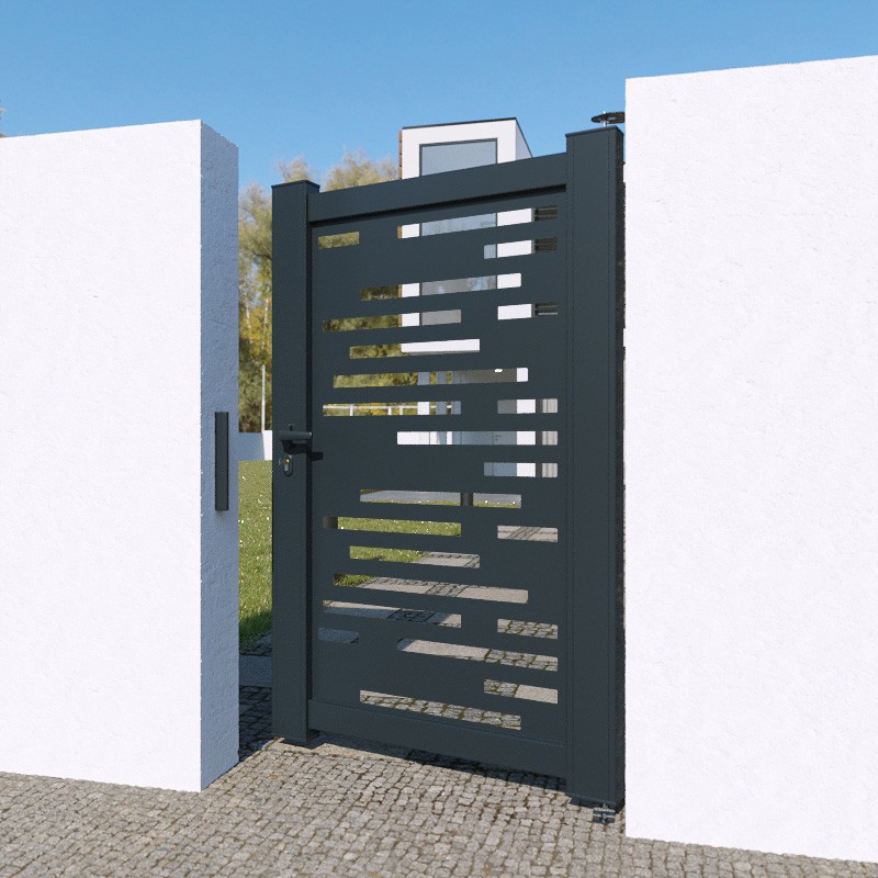 Portillon Burin Aluminium Sur Mesure