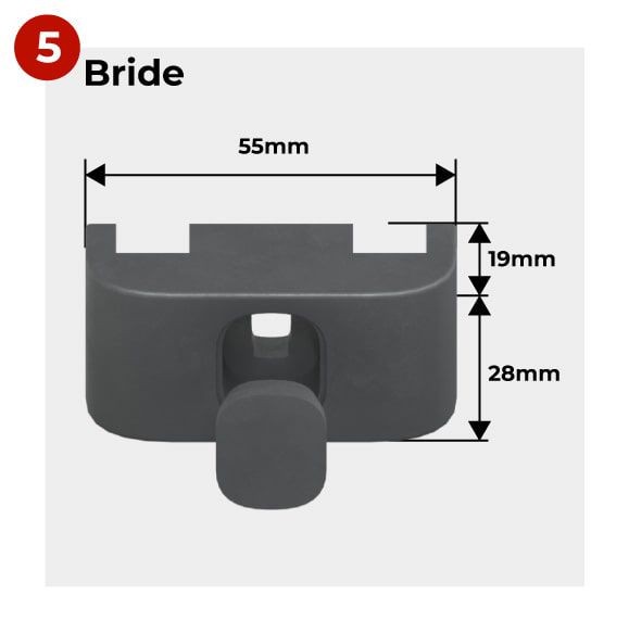 Mesures Grillage Rigide Soude Bride