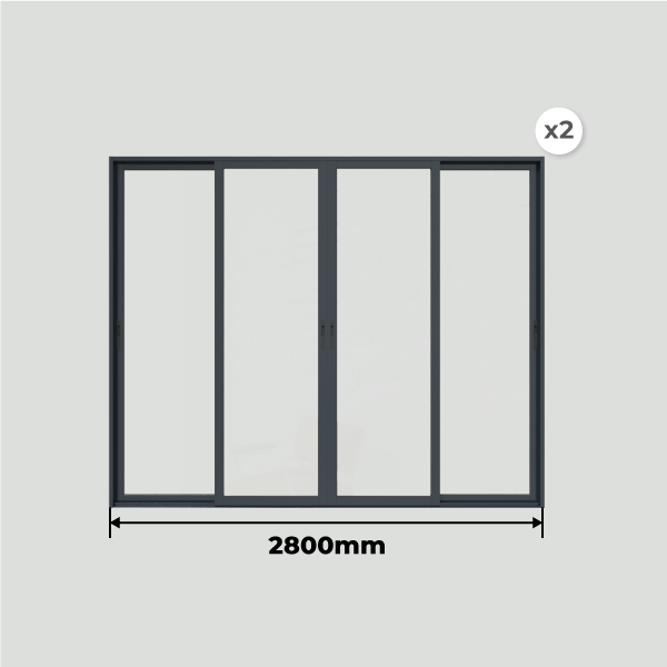 Largeur Pergolanda Toit Plat 5000 x 3000 mm