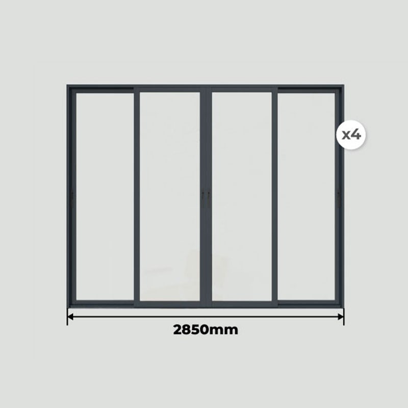 Profondeur Pergolanda Toit Plat avec Débords 7000 x 4000 mm