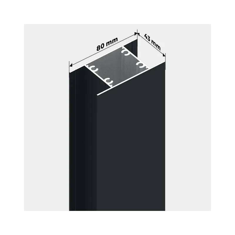 Dimensions Montant Portail Battant Standard